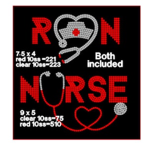 Instant download of both RN and Nurse svg,RN and Nurse bling svg,Nurse DXF file, rn dxf file, Nurse download, rn bling template