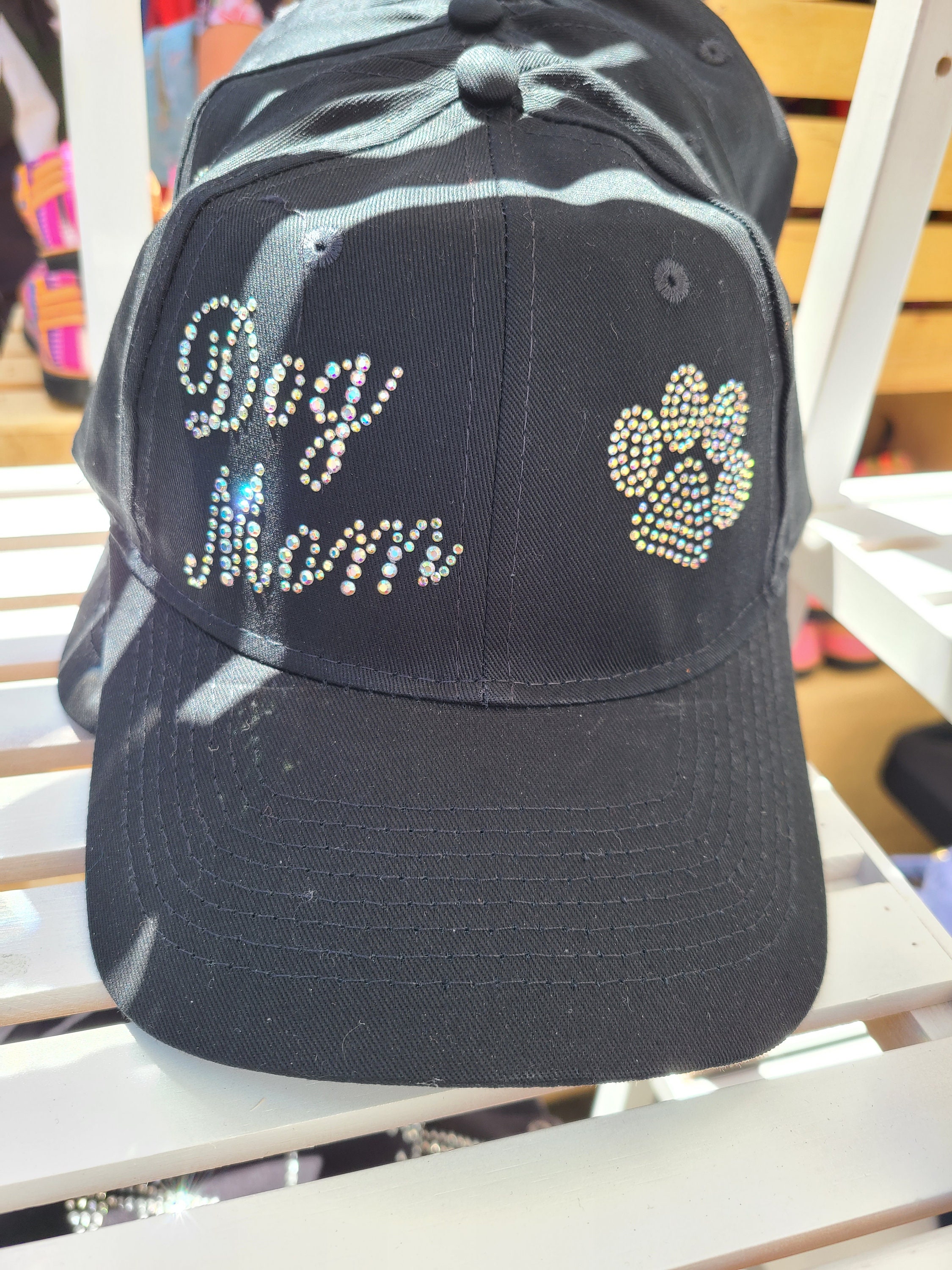 Bling Dog Mom Baseball Cap NWT Dog Mom Baseball Cap | Hobby Lobby | 2027993 main image 3