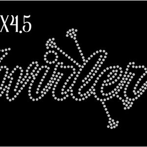 May include: Black rectangular design with the word "Twirlers" in a rhinestone font, with a rhinestone design above the word. The text "Ready to Press" is in white script. The dimensions are 9.5 x 4.5 inches.