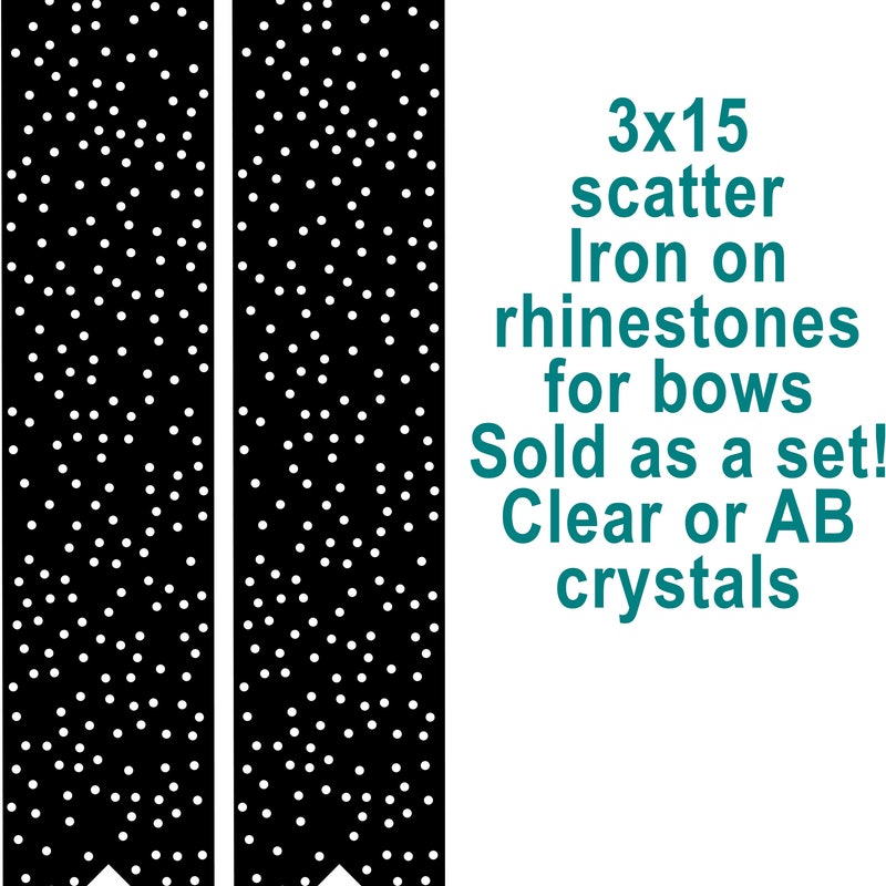 Rhinestone Strip - Etsy