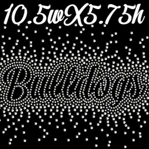 Cheer Scattered Rhinestone Iron on Template. Coach Bling, Custom Name ...