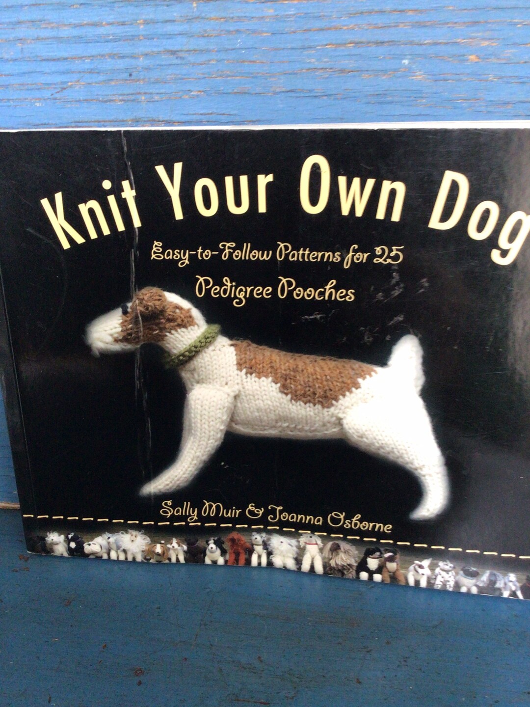 Vintage Book. Knit Pattern Book. Knit Your Own Dog . Craft Book. Etsy
