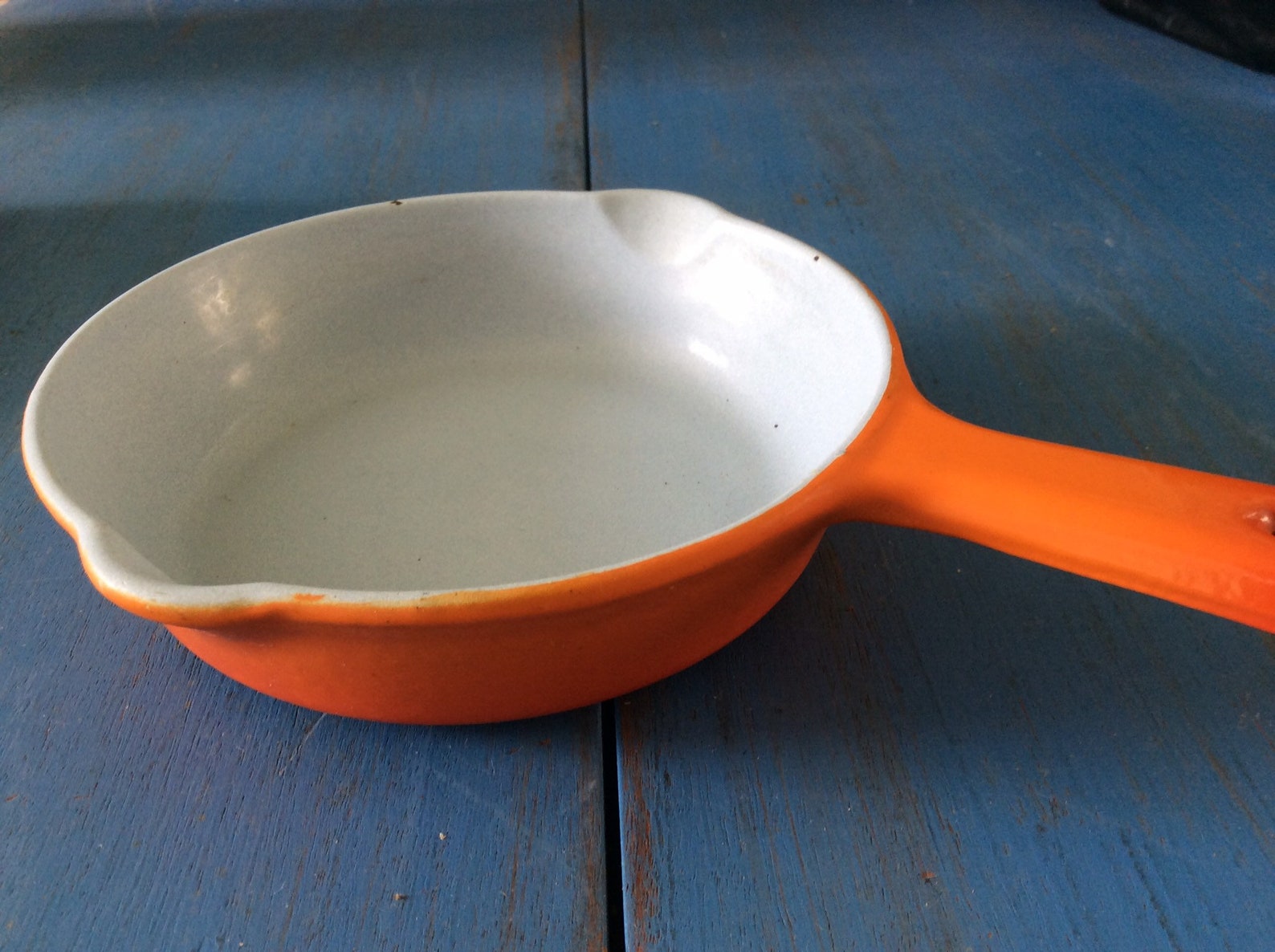 Vintage Belgium cookware Belgium skillet cast iron enameled Etsy