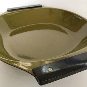 Cathrineholm. Vintage Cathrineholm avocado green tray .