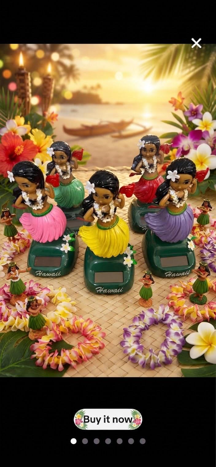 Hawaiian Hula Girl Figurine - Etsy