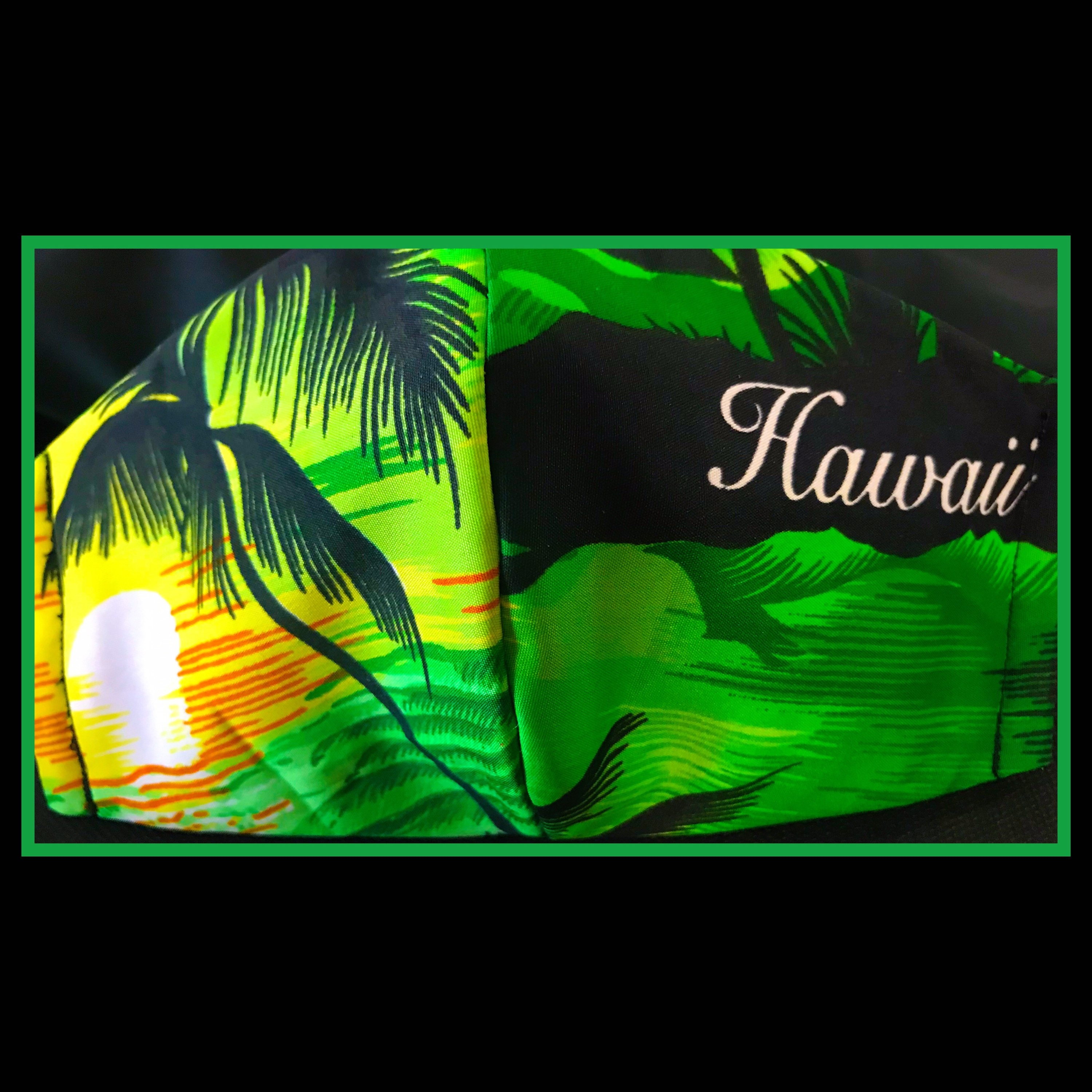 Hawaiian Aloha washable Adult Face mask Made in Hawaii. Hawaii Etsy