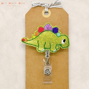 Dinosaur Badge Reel – Mika Rhenzy Designs