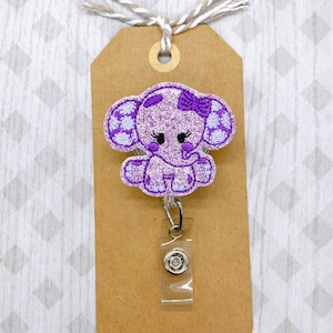 Buy Custom Sitting Elephant Badge Reel Online in India 