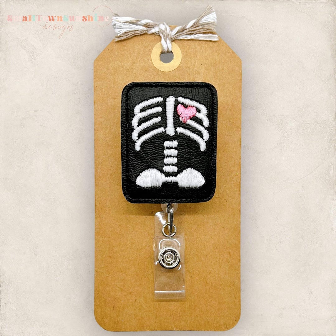 Chest Xray Badge Reel, Chest Radiograph Badge Reel, Xray Tech Badge ...