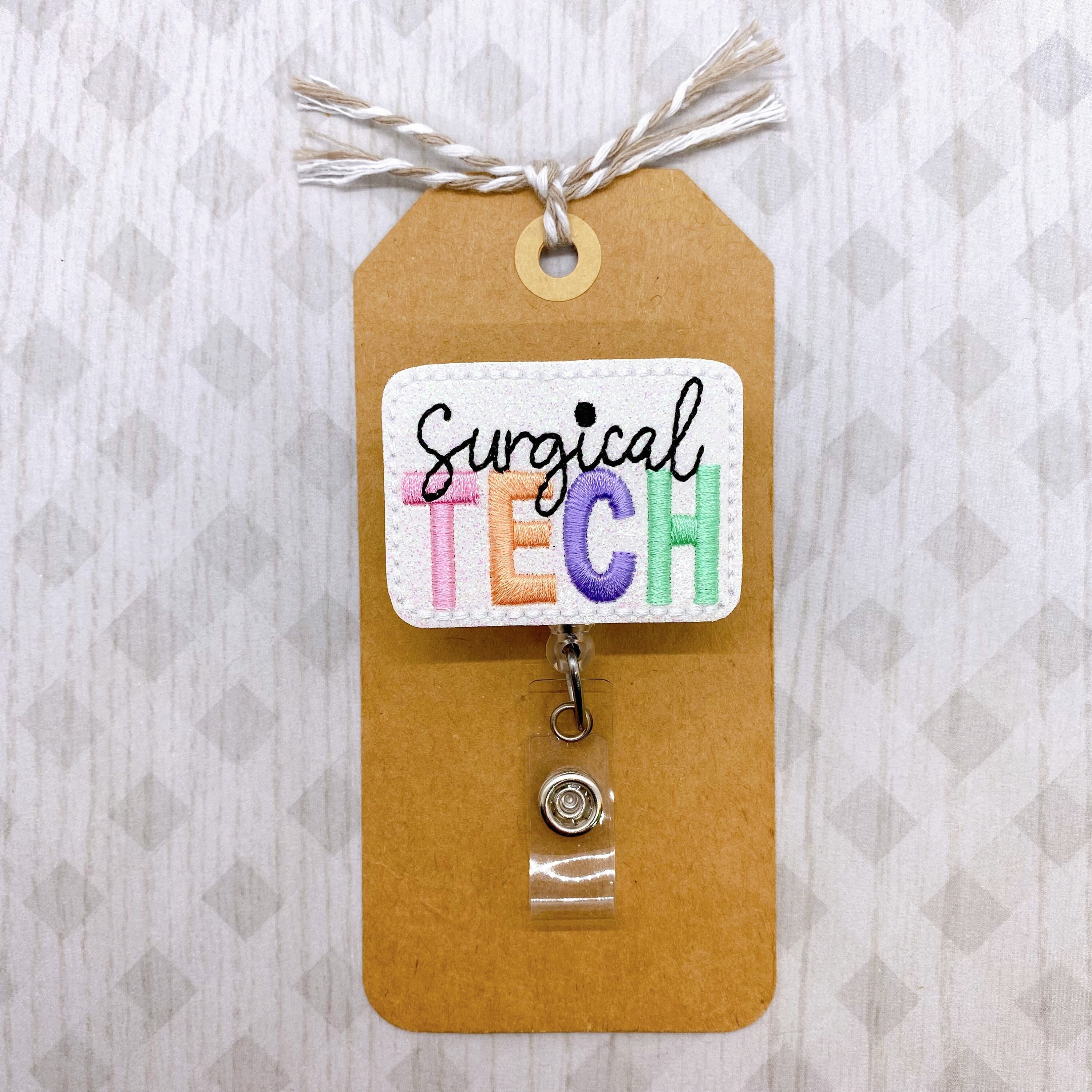 Surgical Tech Badge 