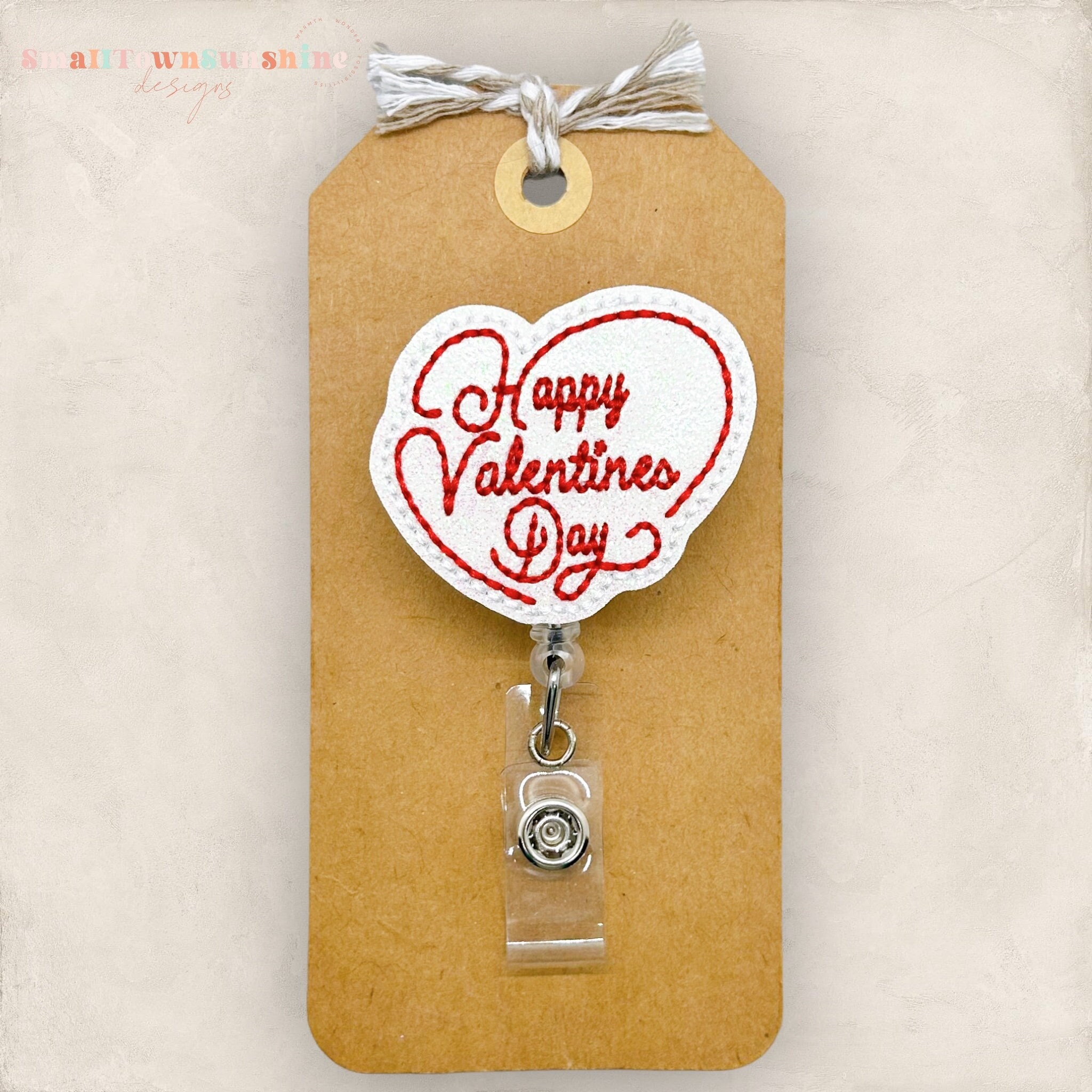 Happy Valentine's Day Badge Reel, Valentine Badge Reel, Nurse Badge Holder,  Teacher Lanyard, Coworker Gift, Retractable ID Holder GLITTER -  Canada