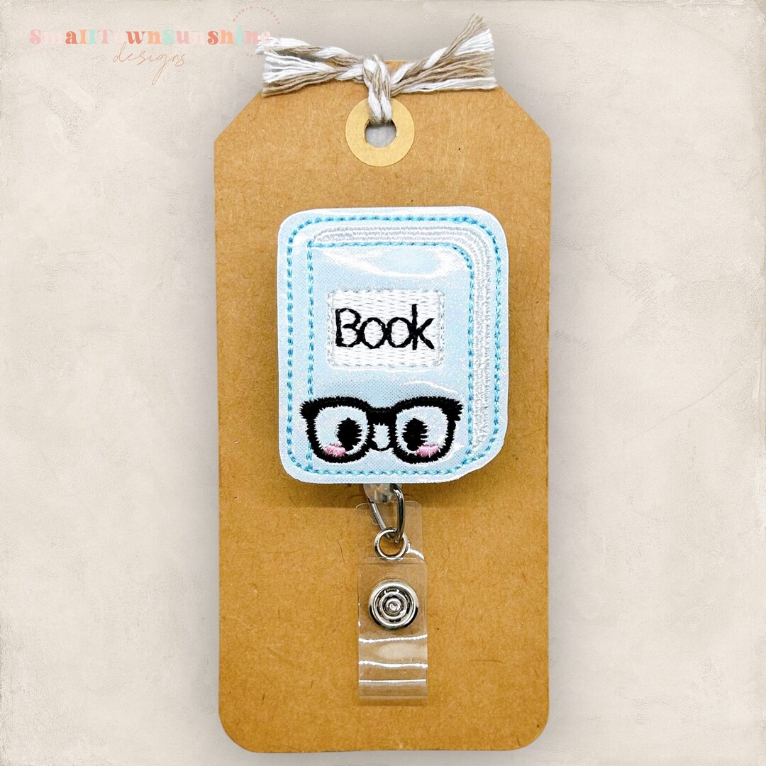 thumbnail interactive-video image 1 of Booktrovert Badge Reel, Cute Teacher, Librarian, Nurse Or Office Staff U2013 The Breezy Belle 1 of 14