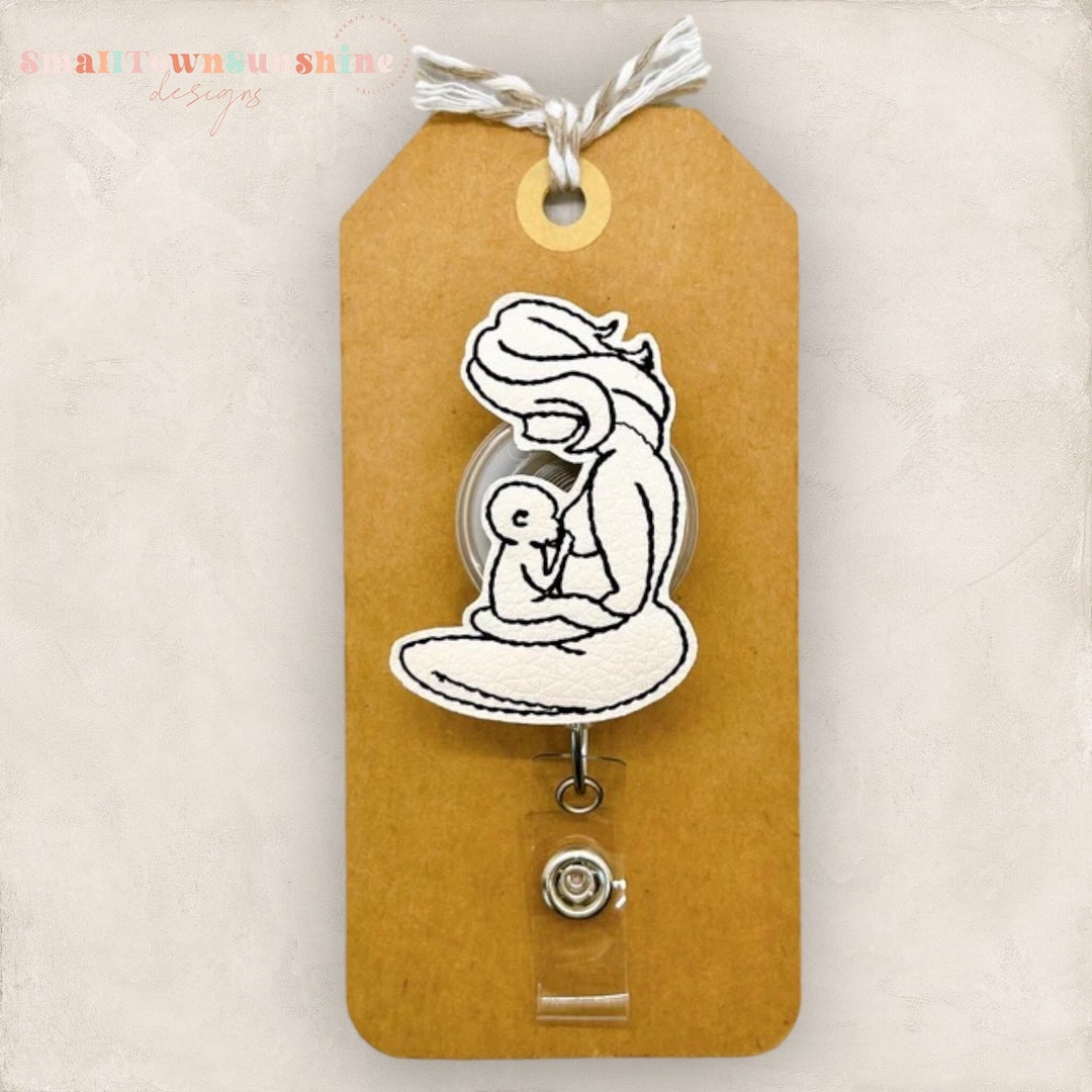 Breastfeeding Mom Badge Reel, Lactation Consultant Badge Reel, Nurse