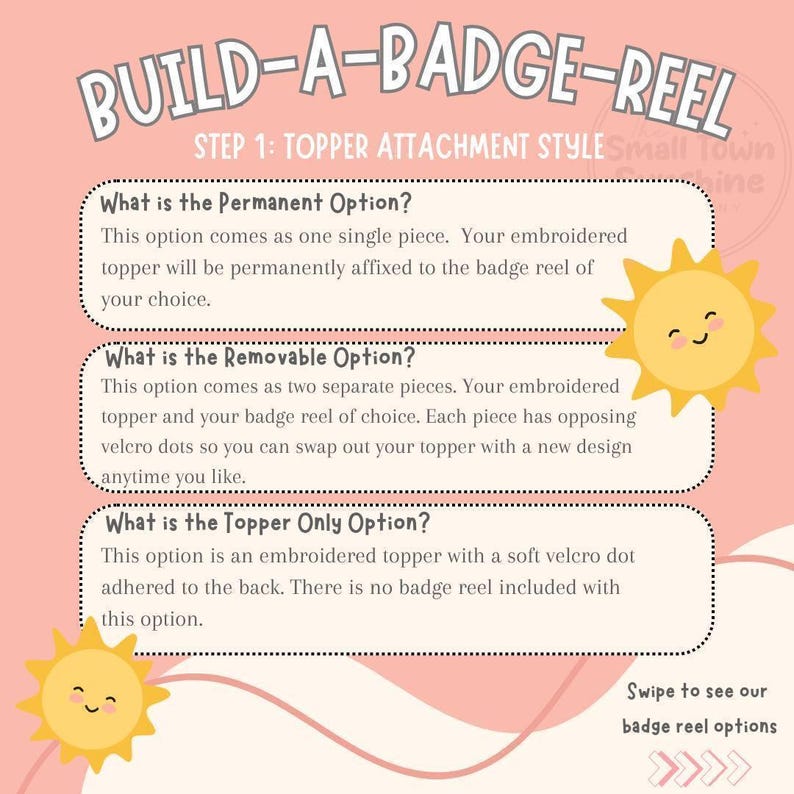 a poster with instructions on how to build a page - reel