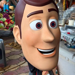 トイストーリーコレクション　ウッディ　ヘッドパーツ3点セット Accurate woody head - Etsy 日本