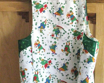 Full Apron for St. Pat's Day Fun