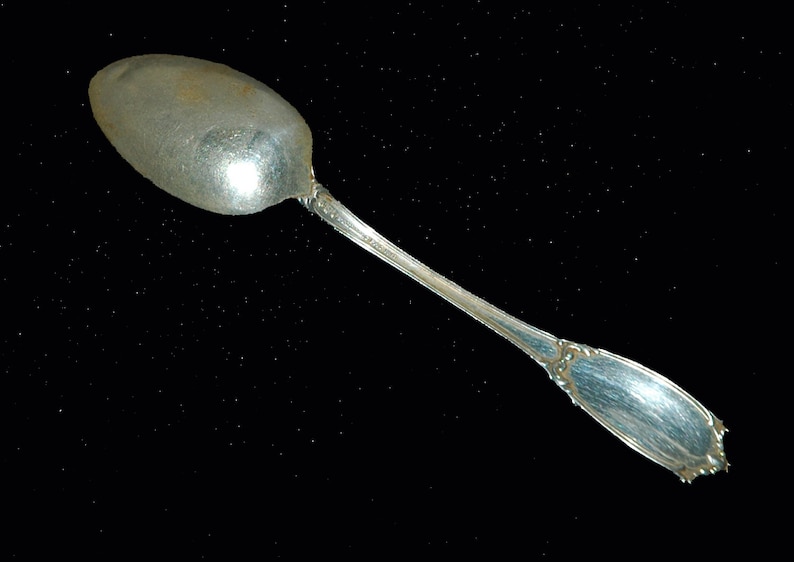 Antique Sterling Silver Souvenir Spoon Hebron NB Hospital