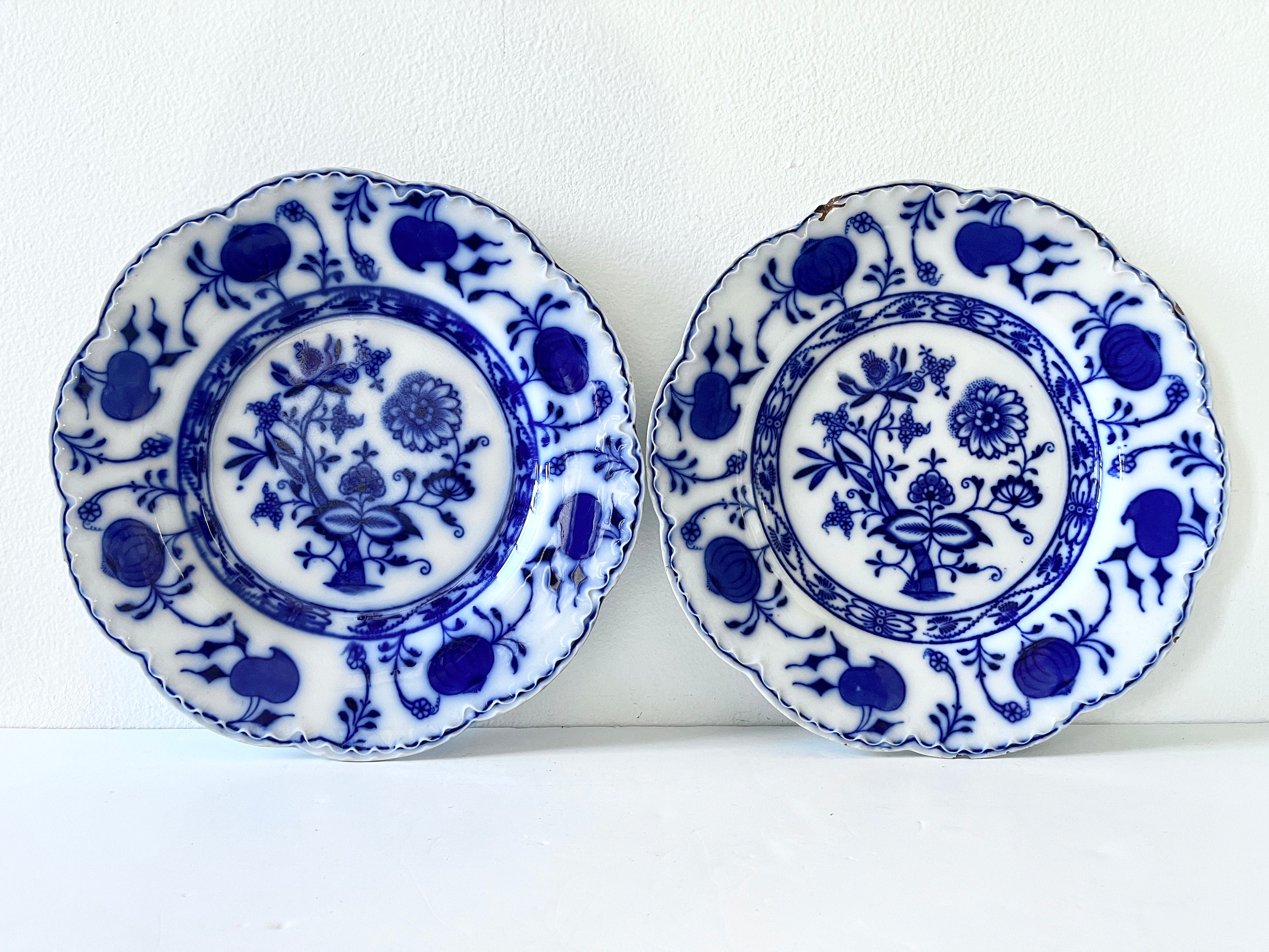 Johnson Brothers Blue Onion - Etsy