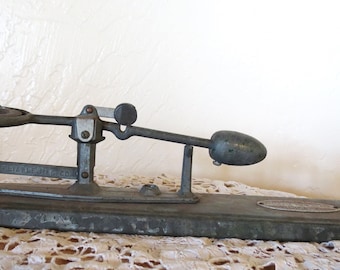 Échelle d'oeufs vintage : 1949 James Mfg. Co. fiable avec instructions