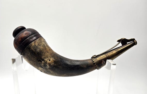 1812年の米英戦争頃、黒色火薬起爆ホーン - Etsy 日本