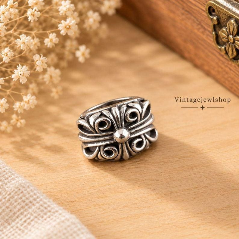 Replica chrome hearts ring - Etsy 日本