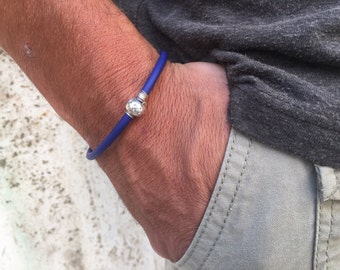 FOR HIM BRACELET, gift for boy, jewelry for men, caucciù bracelet, bracelet for men, unisex jewelry, gift idea, gift for men, Father's Da