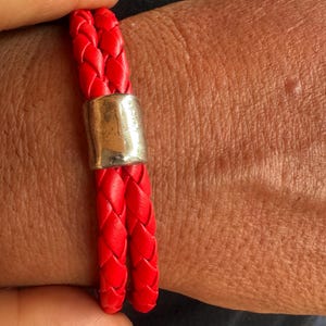 FOR HIM BRACELET, for man bracelet, handmade in Italy, jewelry for men, for fathers day, gift for him, unisex gift, eco leather bracelet