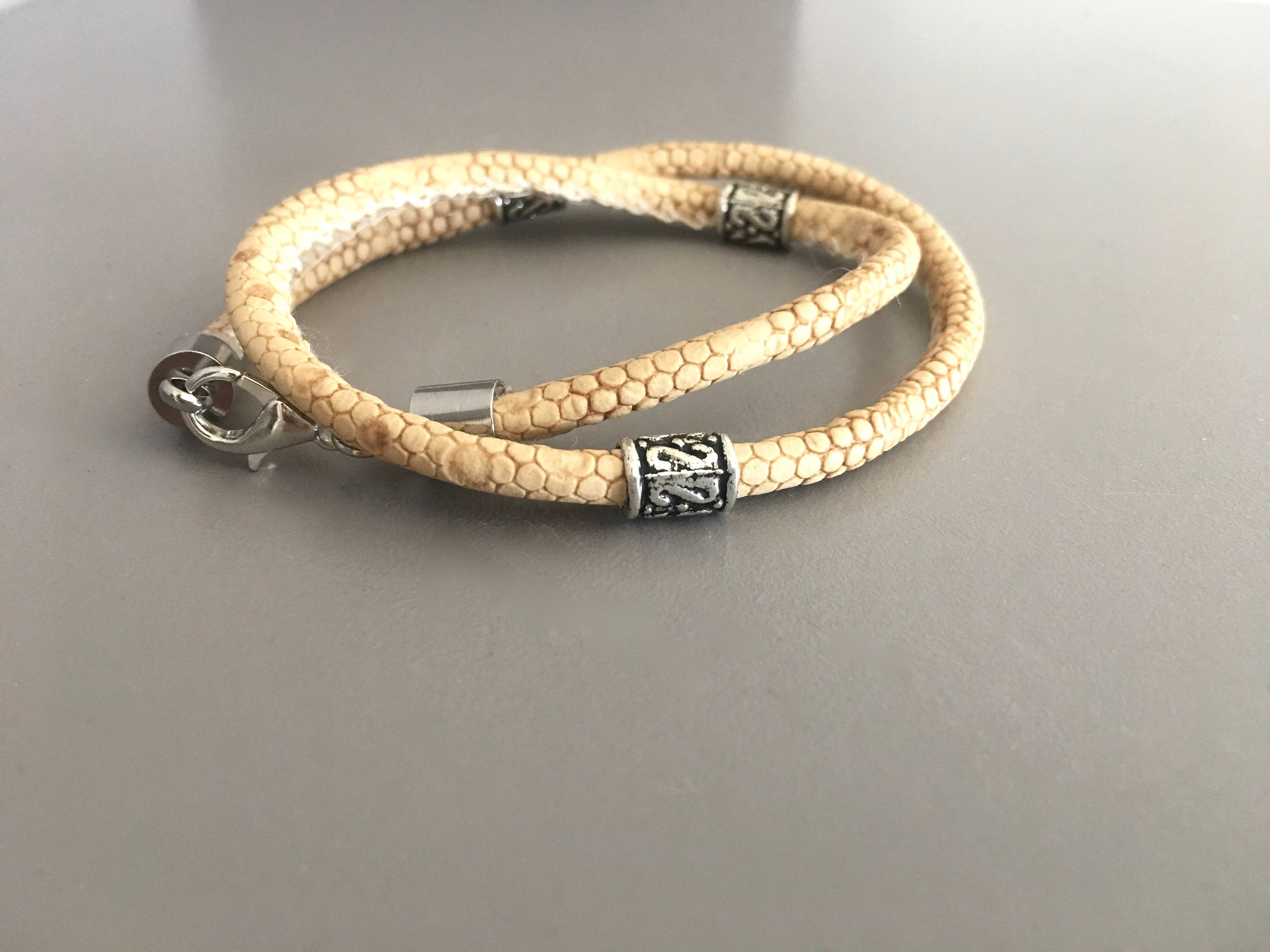 FOR HIM BRACELET gift for men python leather bracelet | Etsy