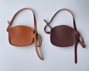 Handmade Leather Sling Bag