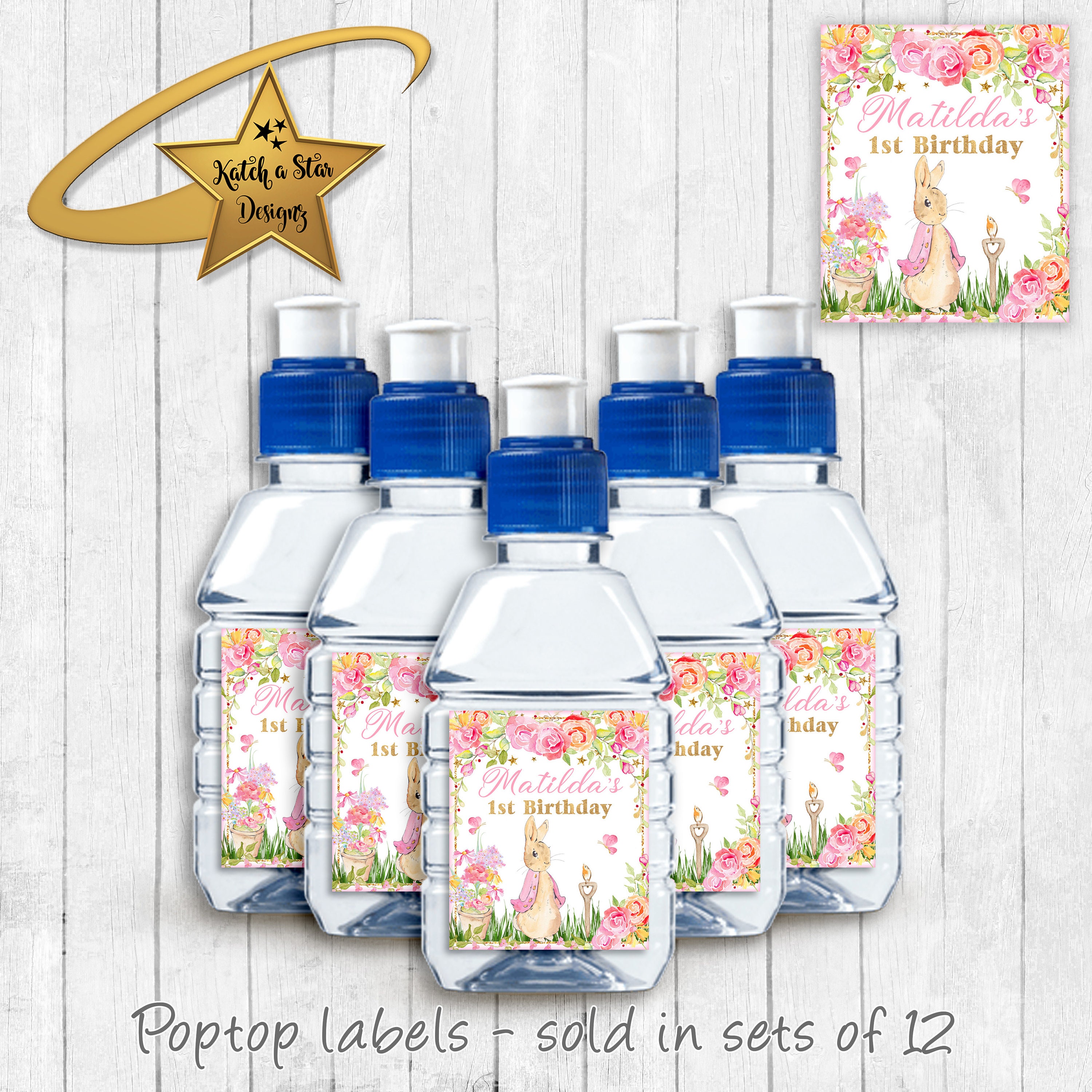 12 /24 peter rabbit labels party bag invites Peter Rabbit High gloss stickers 12 /24 peter rabbit labels party bag invites Peter Rabbit High gloss stickers
