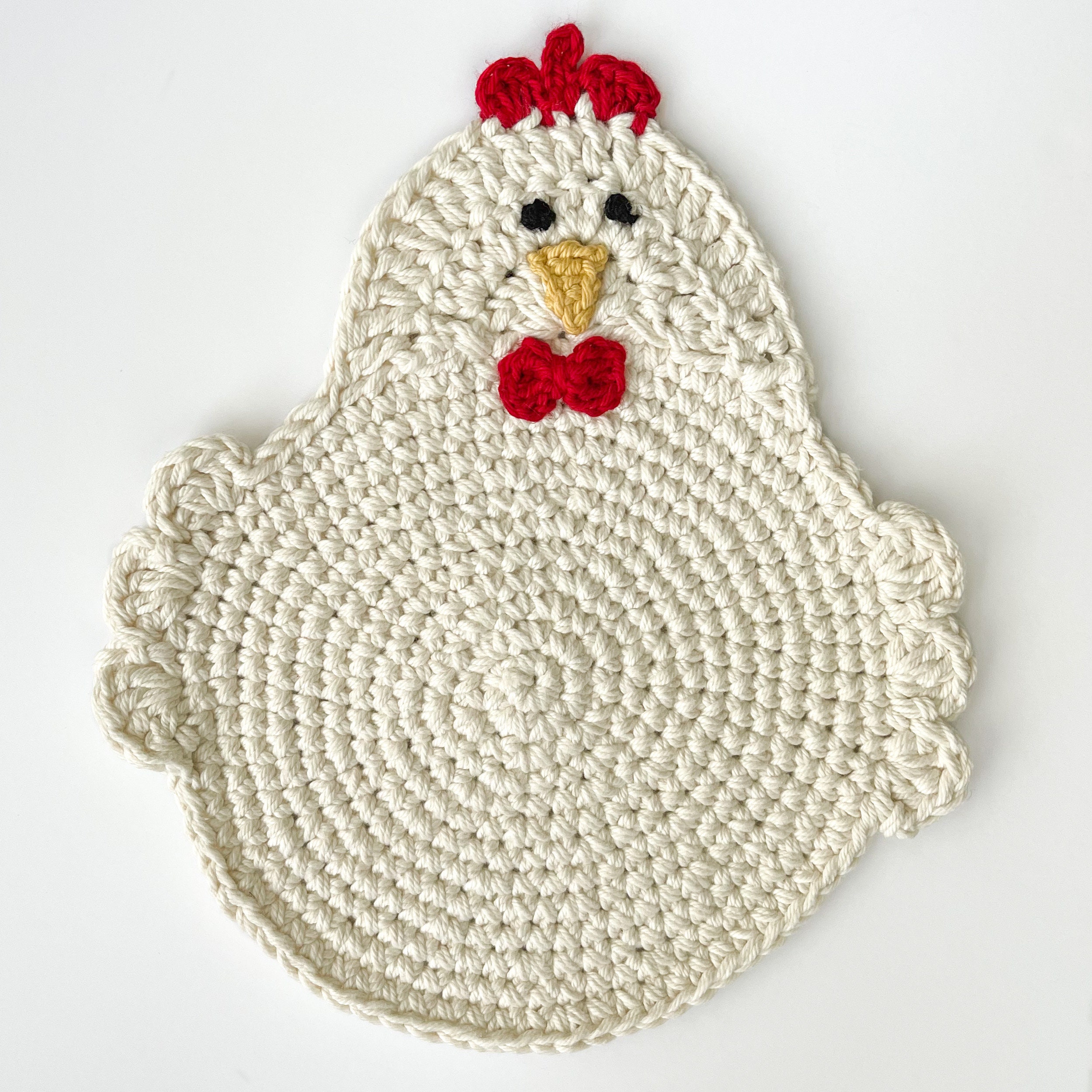 Kitchen & Dining Trivets & Pot Holders Pot Holders crochet chicken hot