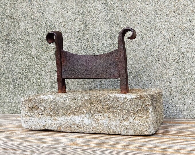 Antique 19th Century New Old Stock Hand Forged Iron Architectural Boot ...