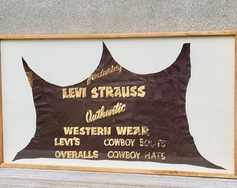 Levi Strauss - Wooden Sign - Etsy