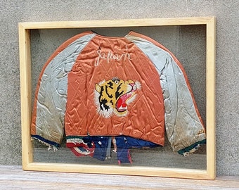 Vintage 1950s WWII Era Distressed Child's Japanese Souvenir