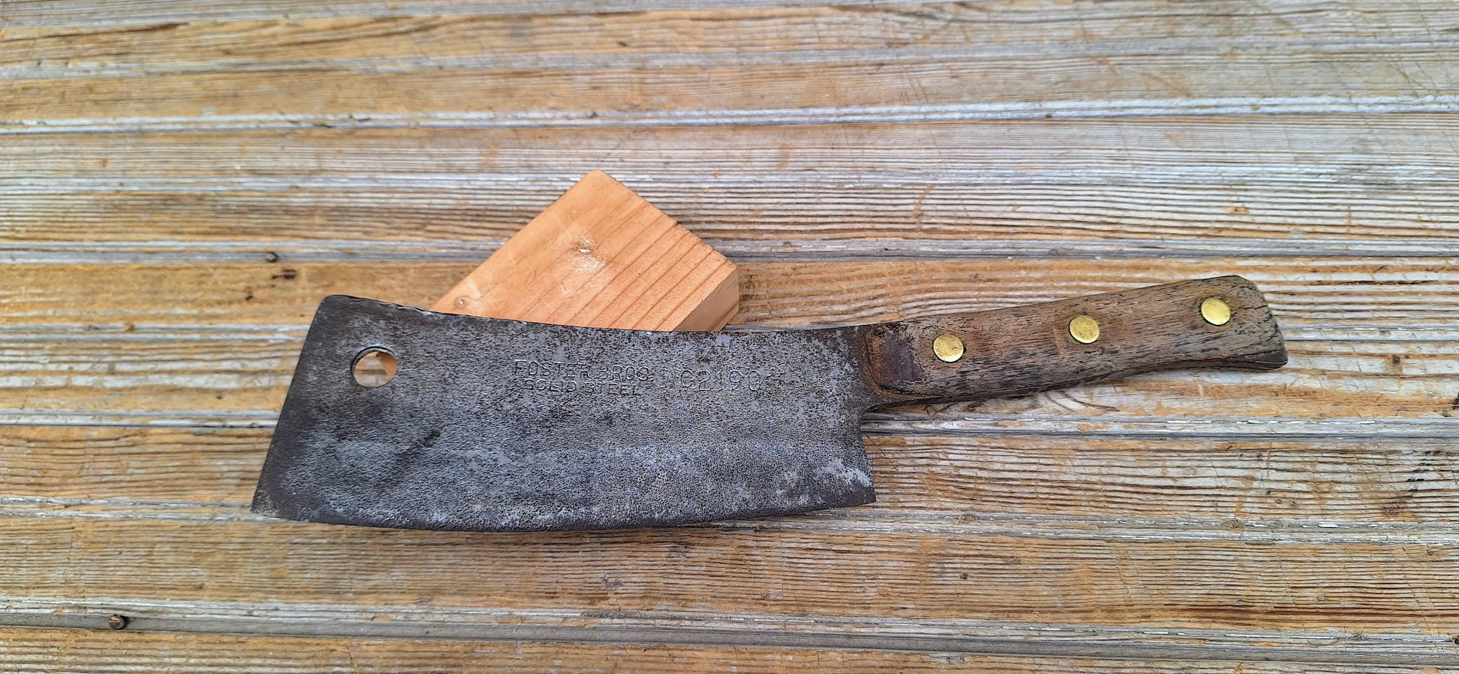 Antique Butcher Slaughterhouse Foster Brothers #2190 Solid Steel