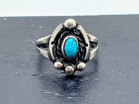 Vintage Silversmith Made Split Shank Twisted Rope… - image 2