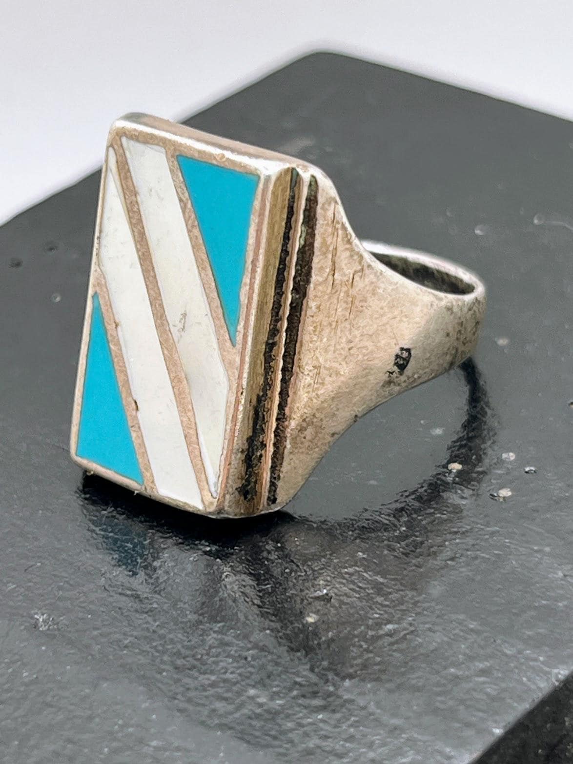 Ralph Lauren Silver Signet Ring - Etsy