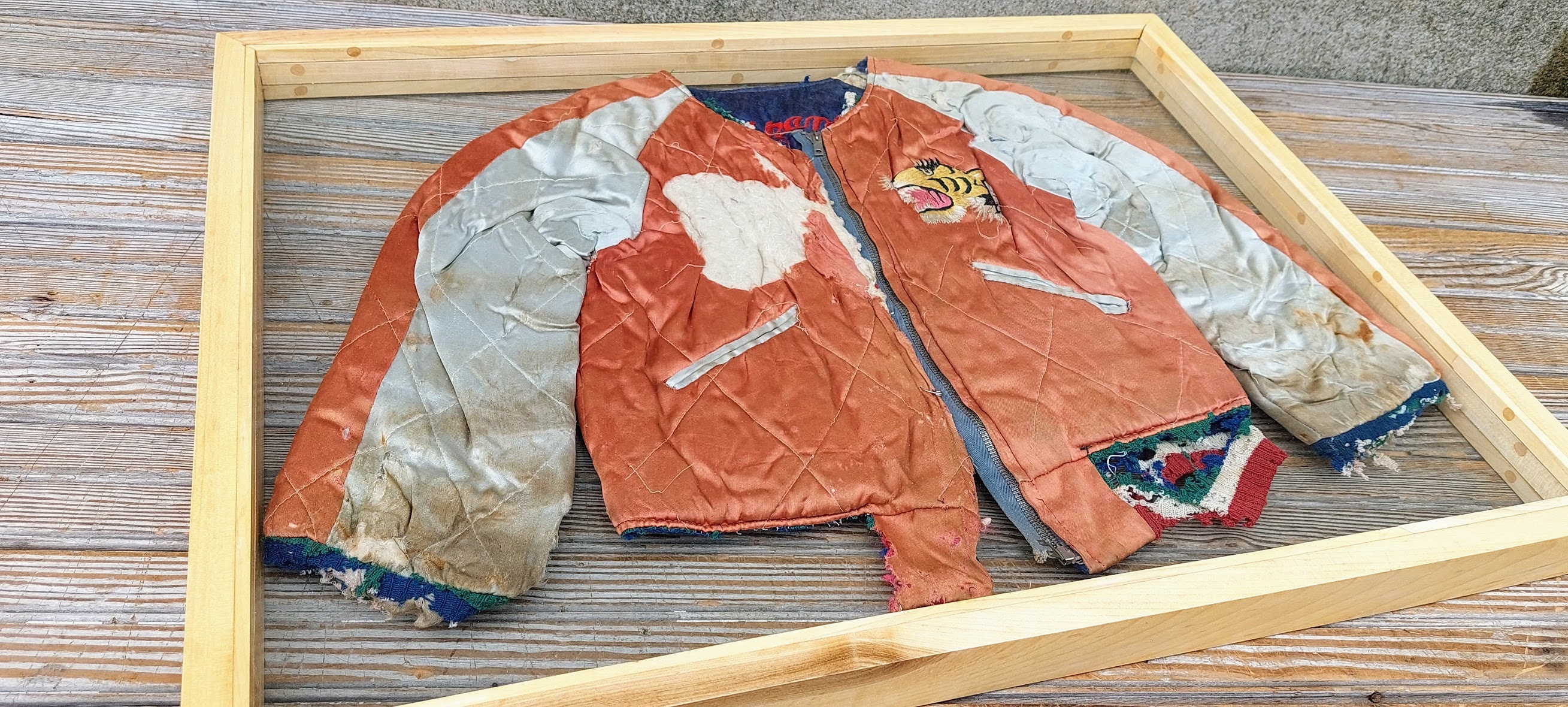 Vintage 1950s WWII Era Distressed Child's Japanese Souvenir