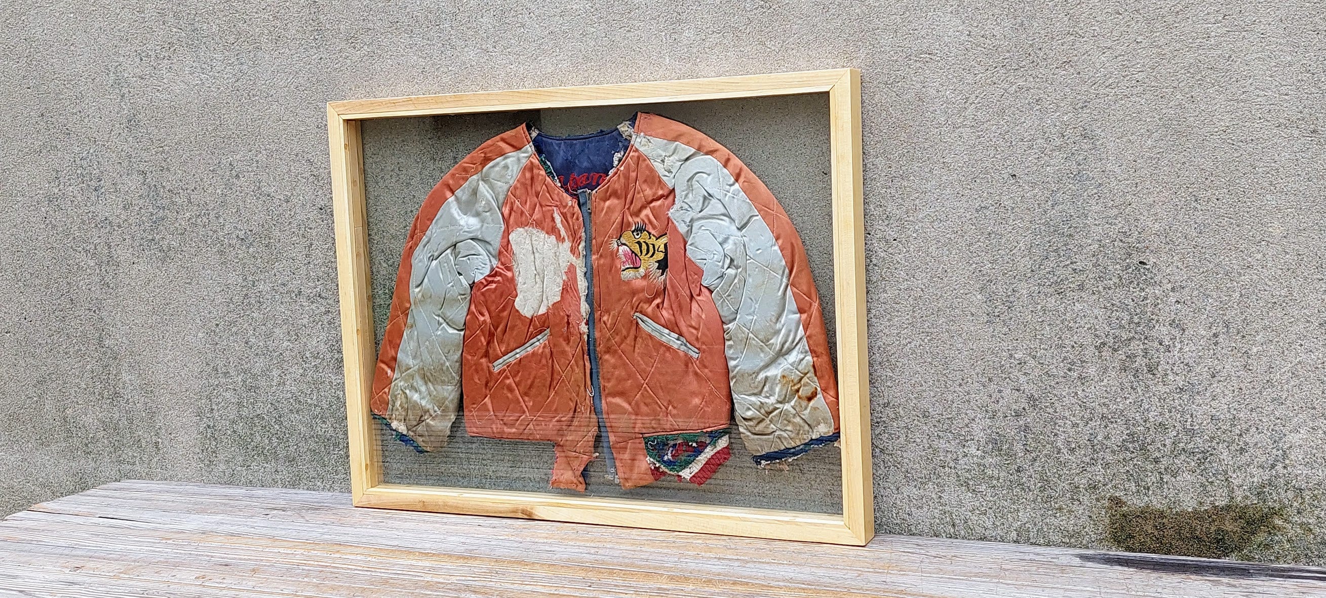 Vintage 1950s WWII Era Distressed Child's Japanese Souvenir