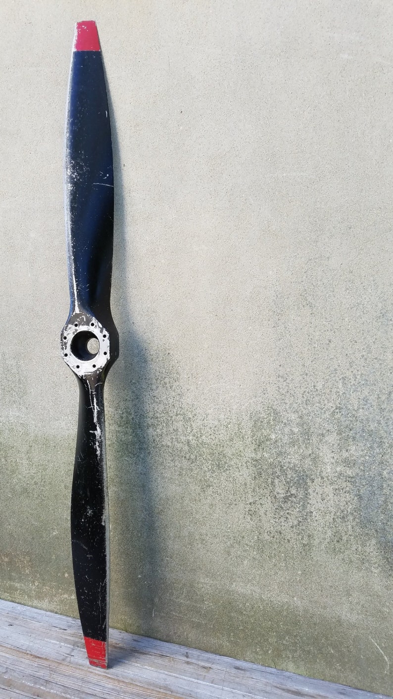 Vintage Aluminum Mccauley Propeller With Hub Etsy