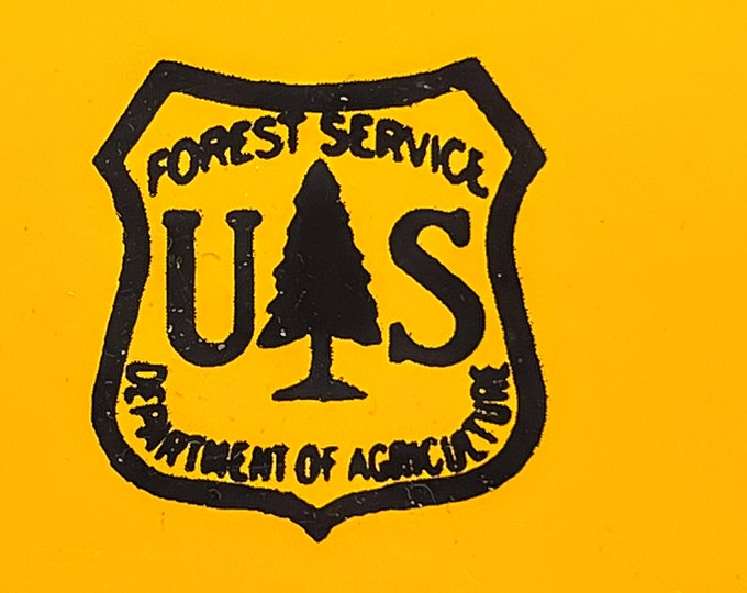 Vintage US Department of Agriculture National Forest Land Etsy
