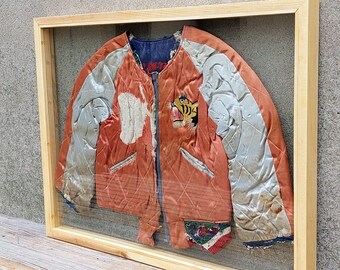 Vintage 1950s WWII Era Distressed Child's Japanese Souvenir