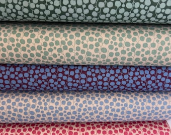Tilda Hibernation ‘Eucalyptus’ quilting cotton cut to order priced per Fat Quarter meter