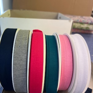 Jersey Bias Binding available priced and cut by the meter