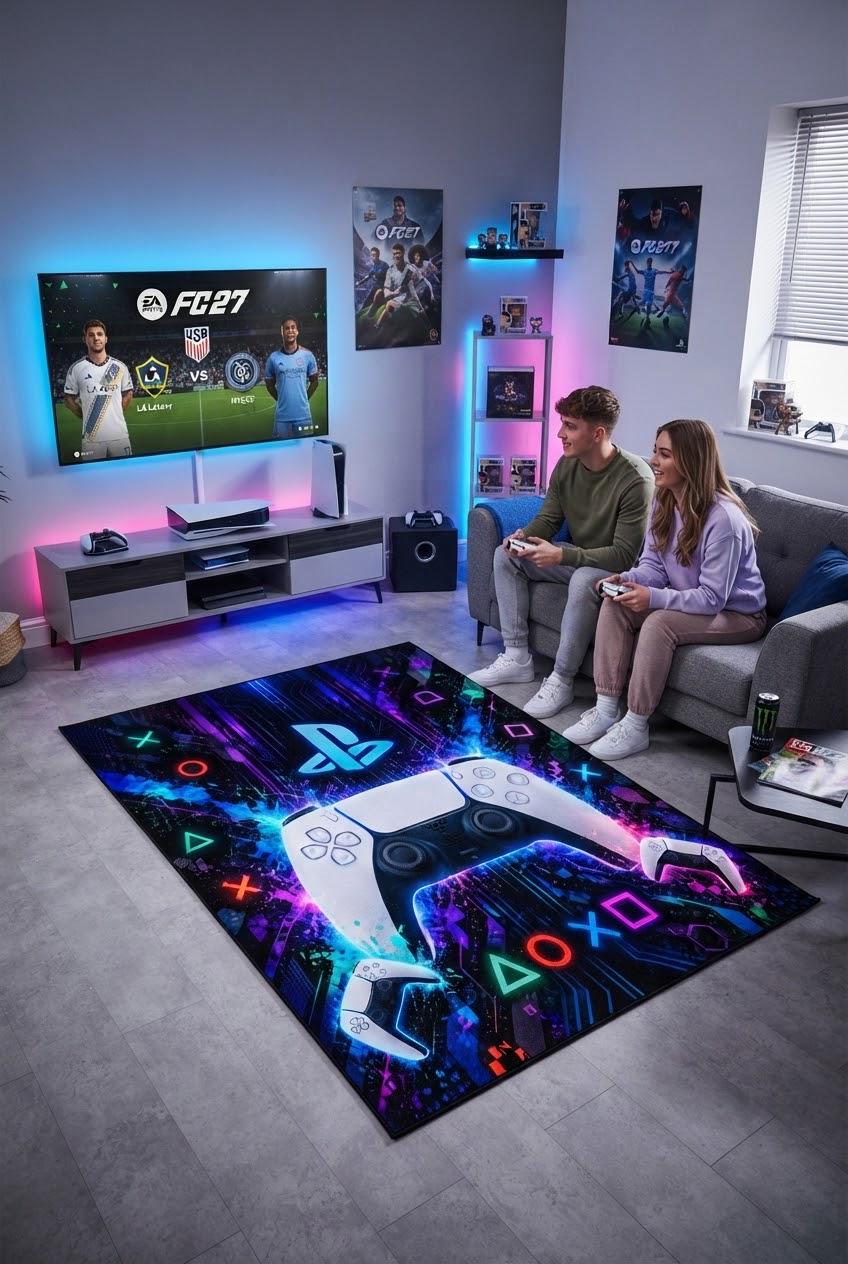 Playstation Rug - Etsy