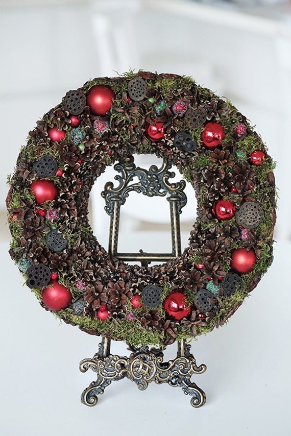 Christmas Wreath Winter Wreath Advent Wreath Etsy