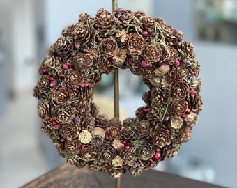 Advent wreath - Winter wreath - Christmas wreath - Christmas decoration - Home decor