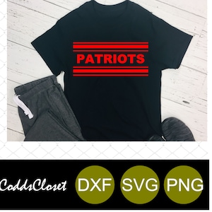 Football Sports Svg PATRIOTS Svg DXF PNG Commercial and Personal Use Cutting Design File Sign Svg Door Svg Craft Svg Shirt Design