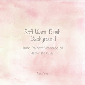 Blush Rosa Hintergrund Abstrakte Textur Aquarell Hintergrund Digital Papier Spritzer Pinselstrich Handgemalt Clip art - Zartes Warmes Blush