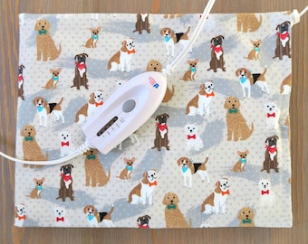 Handmade Heating Pad Cover- Dogs